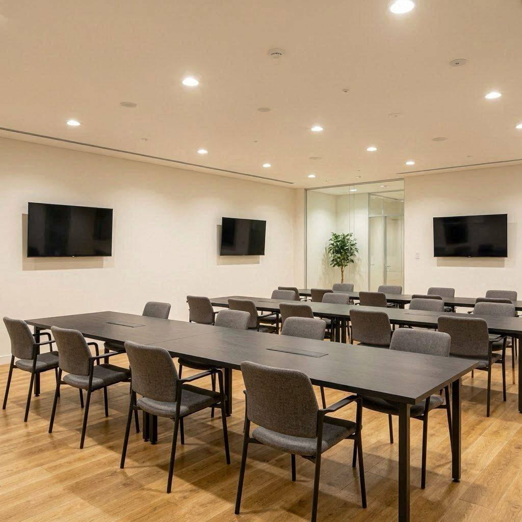 财务部门写字楼办公推进员工专注力保护遇到会议预约冲突需先核对哪些信息